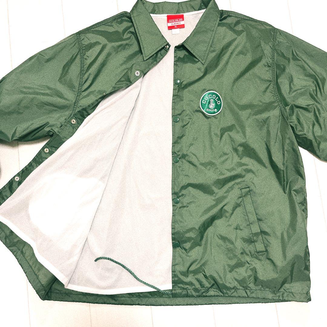 極美品】 COCOLO BRAND ナイロン コーチジャケット XLサイズ - メルカリ