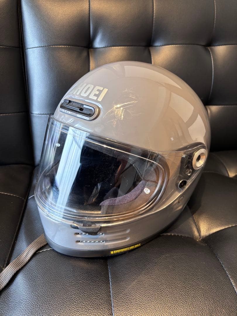 SHOEI フルフェイスヘルメット グレー　もっちも専用 SHOEIのフルフェイス・ヘルメット「X-Fourteen」にブルーとグレーの