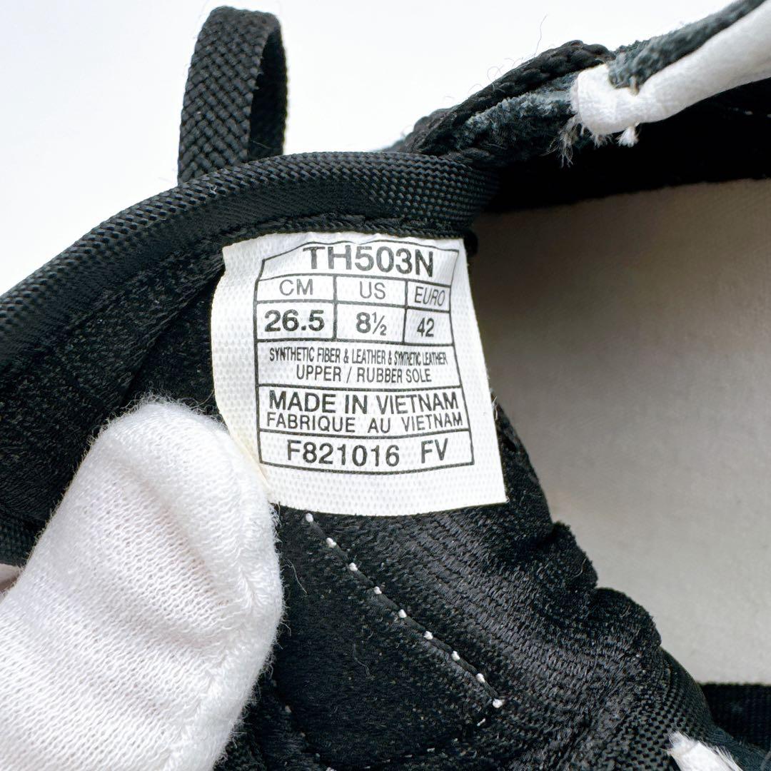 【オニツカタイガー】スニーカー 26.5cm ブラック ホワイト TH503N