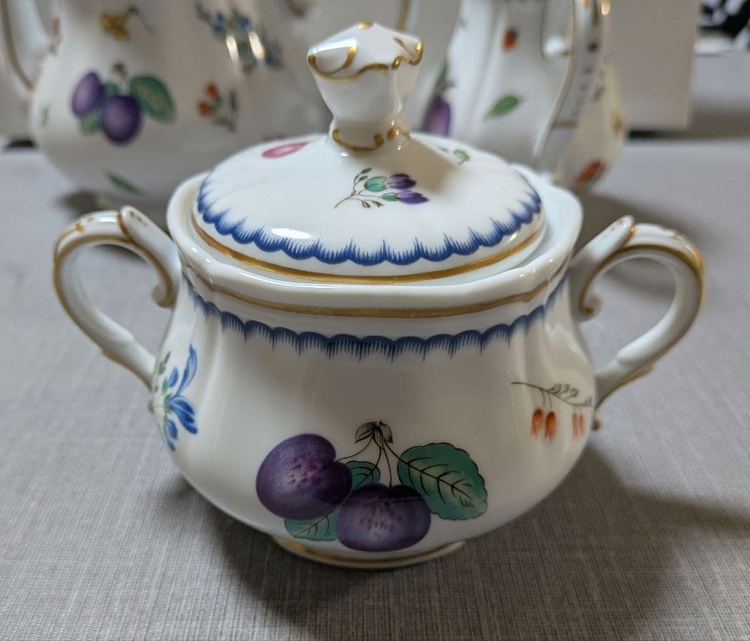 リチャードジノリ　イタリアンフルーツ　ティーセット