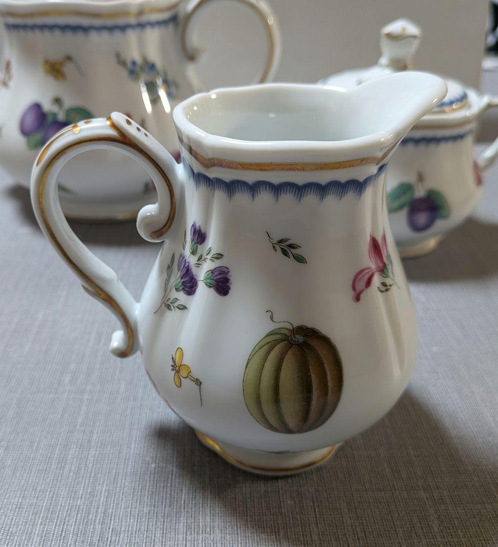 リチャードジノリ　イタリアンフルーツ　ティーセット