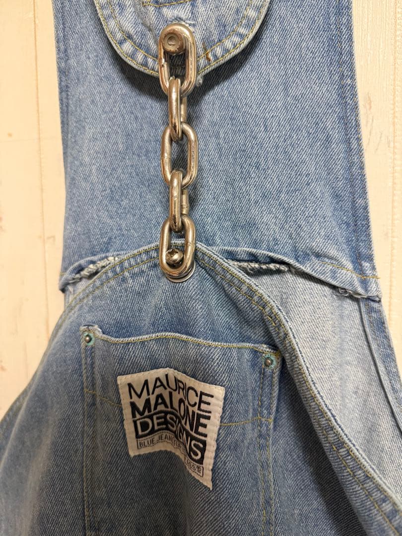 超激レア・90s】MAURICE MALONE チェーン オーバーオール XL - メルカリ