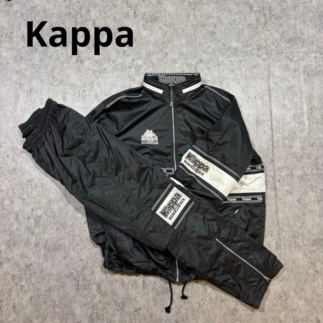 Kappa Y2K archive ナイロンセットアップ トラックジャケット - メルカリ
