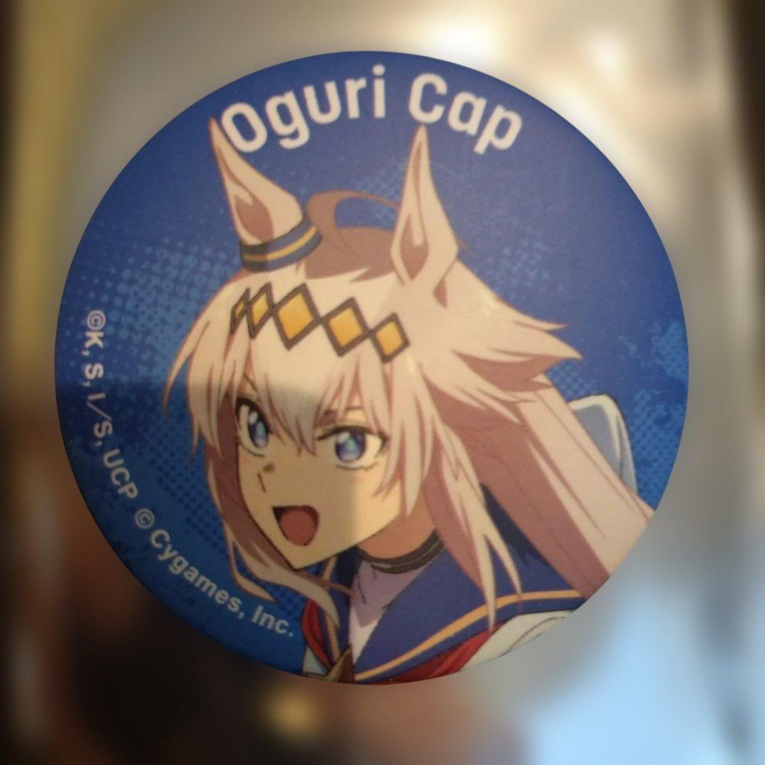 ウマ娘 シンデレラグレイ 怪物の蹄跡展 オグリキャップ マット 缶