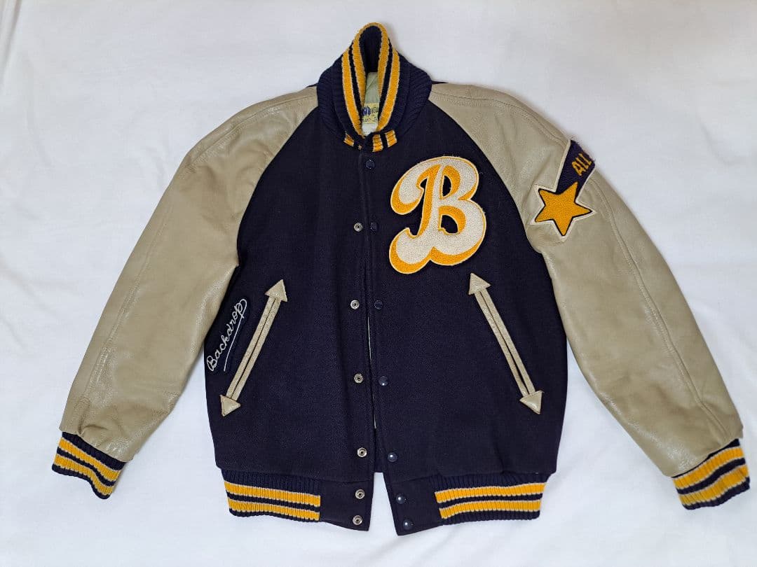 バックドロップ　木更津キャッツアイぶっさんスタジャン フルデコ サイズ40