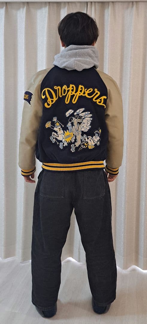 バックドロップ　木更津キャッツアイぶっさんスタジャン フルデコ サイズ40