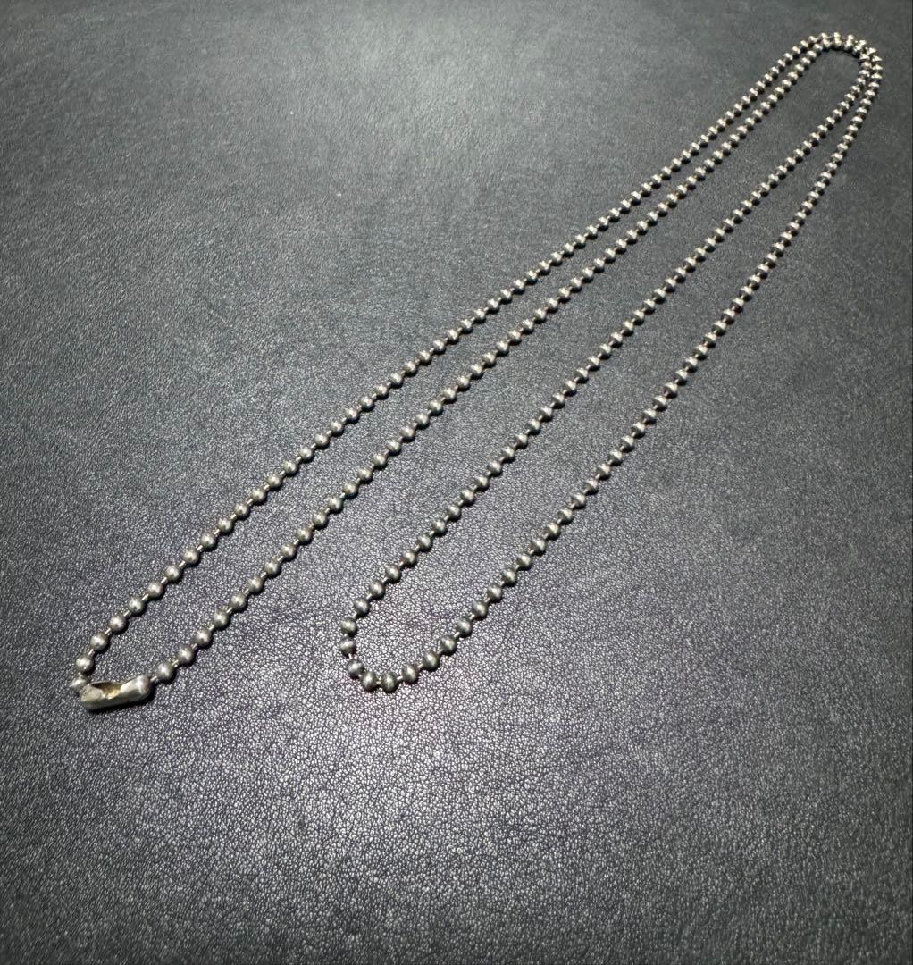 美品】クロムハーツ ボールチェーン ノーカット 30インチ - メルカリ