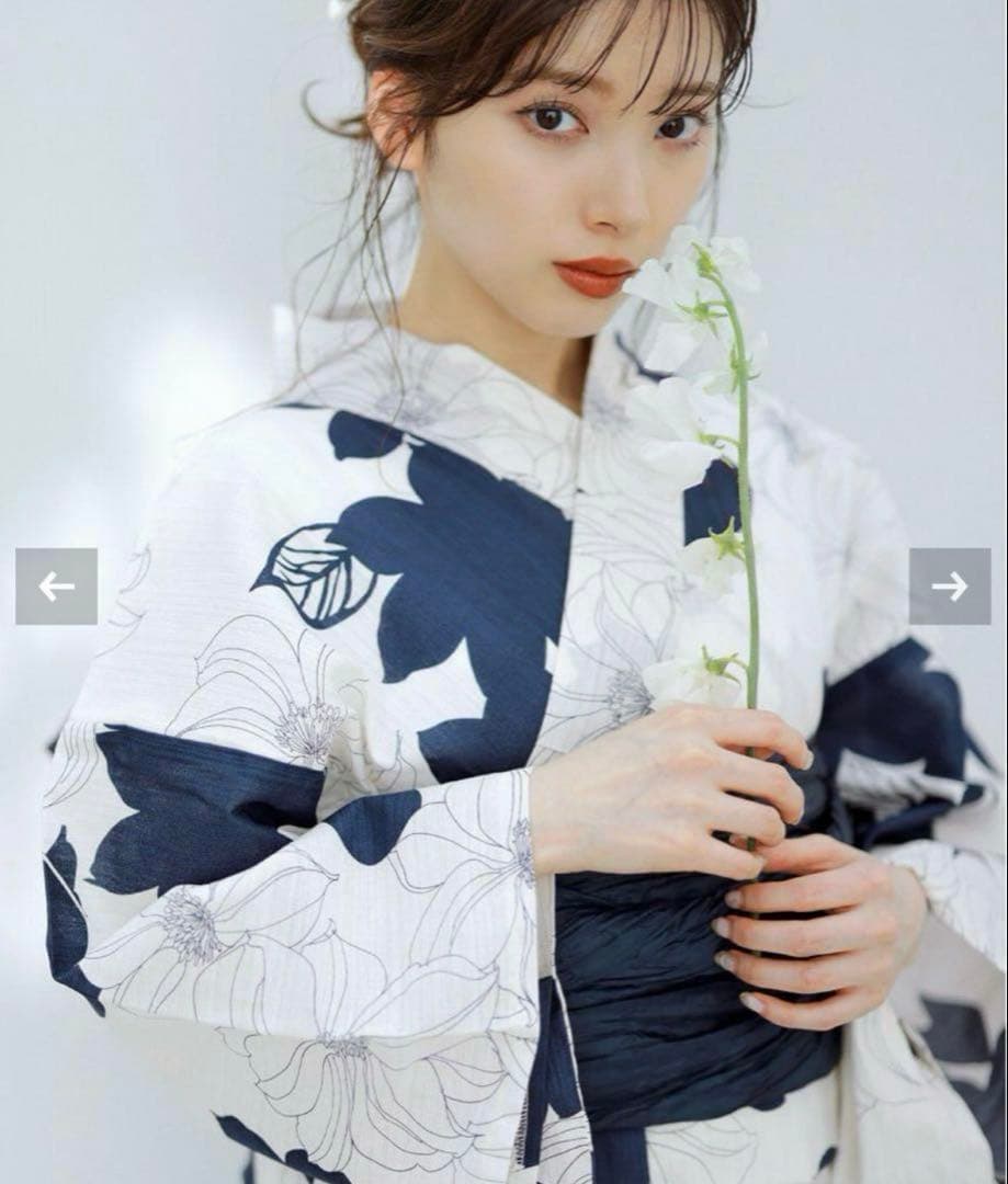 公式完売⭐︎新品⭐︎浴衣5点セット⭐︎dita 夕凪の和調古典