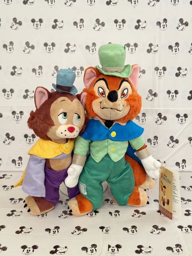 ディズニーストア ピノキオ 80周年 フェロー ギデオン ぬいぐるみ