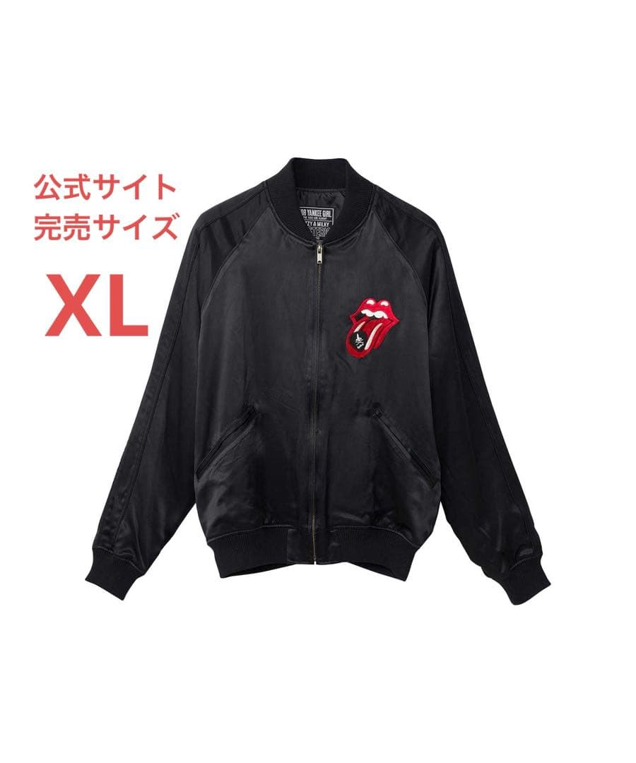 【新品未使用】ヒステリックグラマー ローリングストーンズ スカジャン 新品未使用】ヒステリックグラマー ローリングストーンズ スカジャン