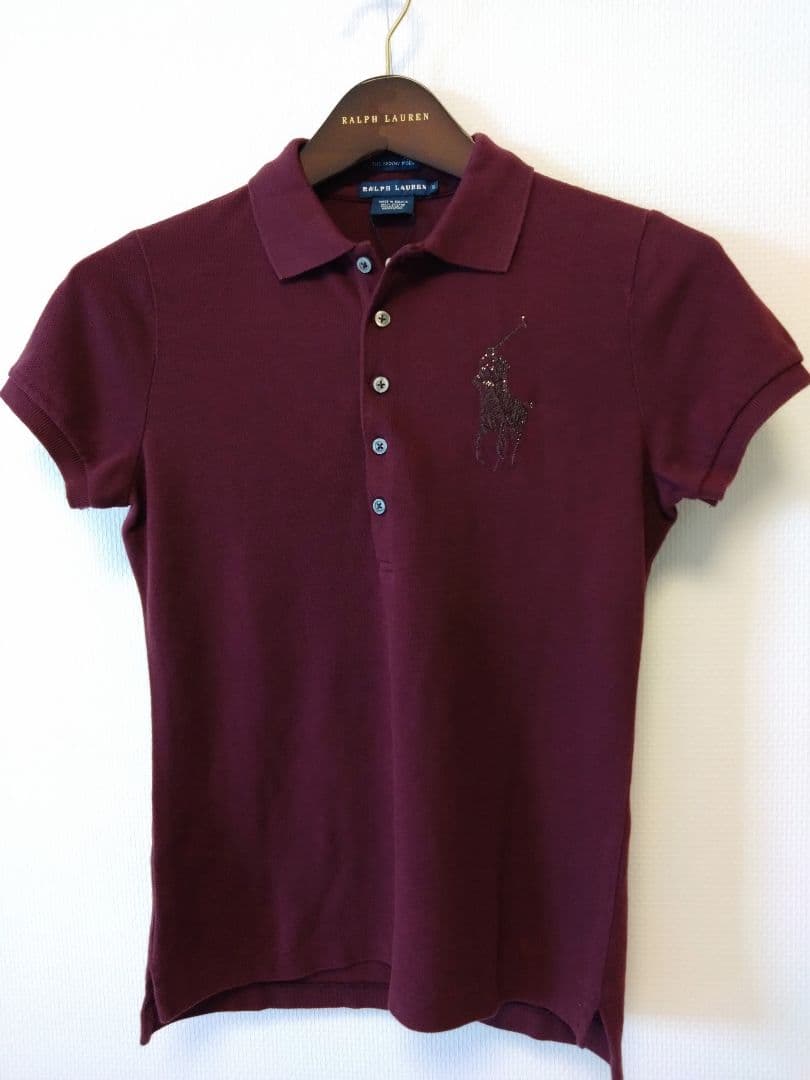 未使用 Ralph Lauren ラルフローレン レディース ポロシャツ POLO RALPH LAUREN（ポロ・ラルフローレン） ポロシャツ ポロ スリム