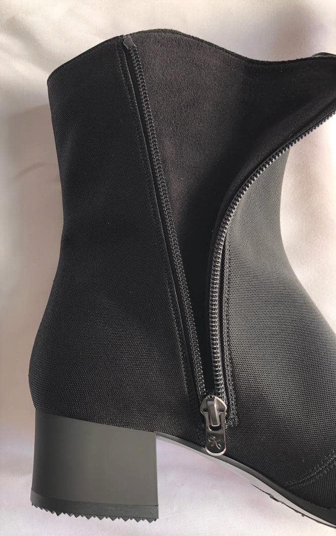 【試着のみ美品】銀座かねまつ ゴアテックスブーツ 23.5cm 黒