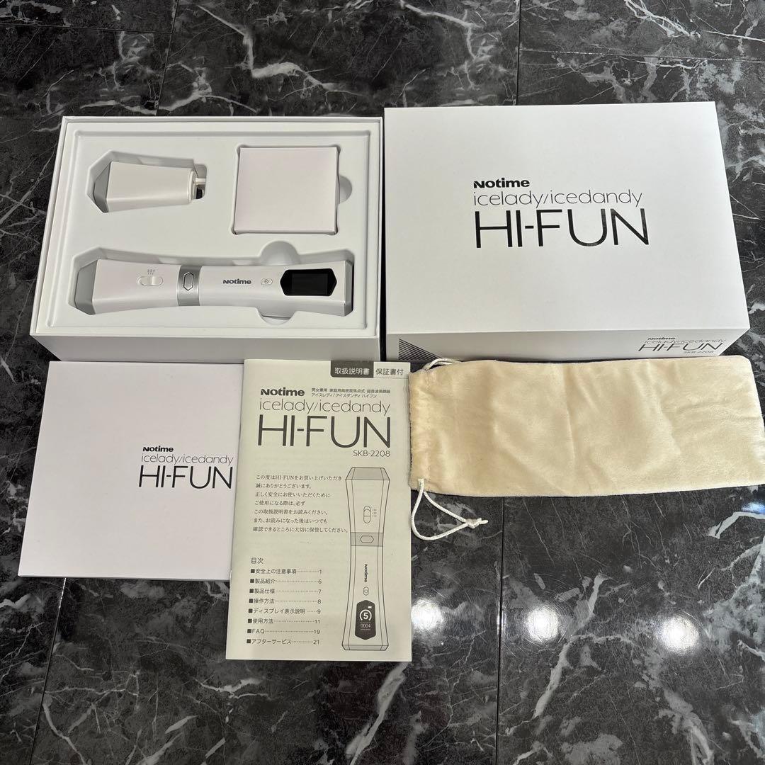 美品✨notime HI-FUN 美顔器 SKB-2208 - メルカリ