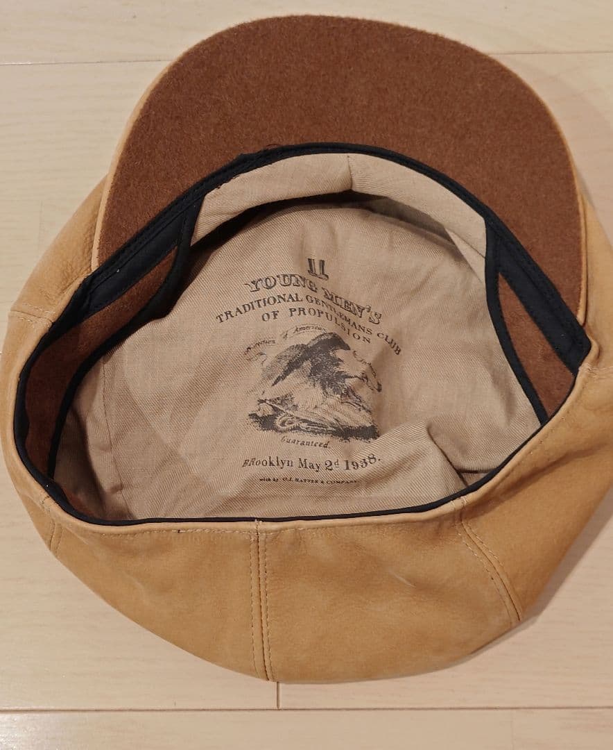 未使用 oldjoe レザー キャスケット - メルカリ