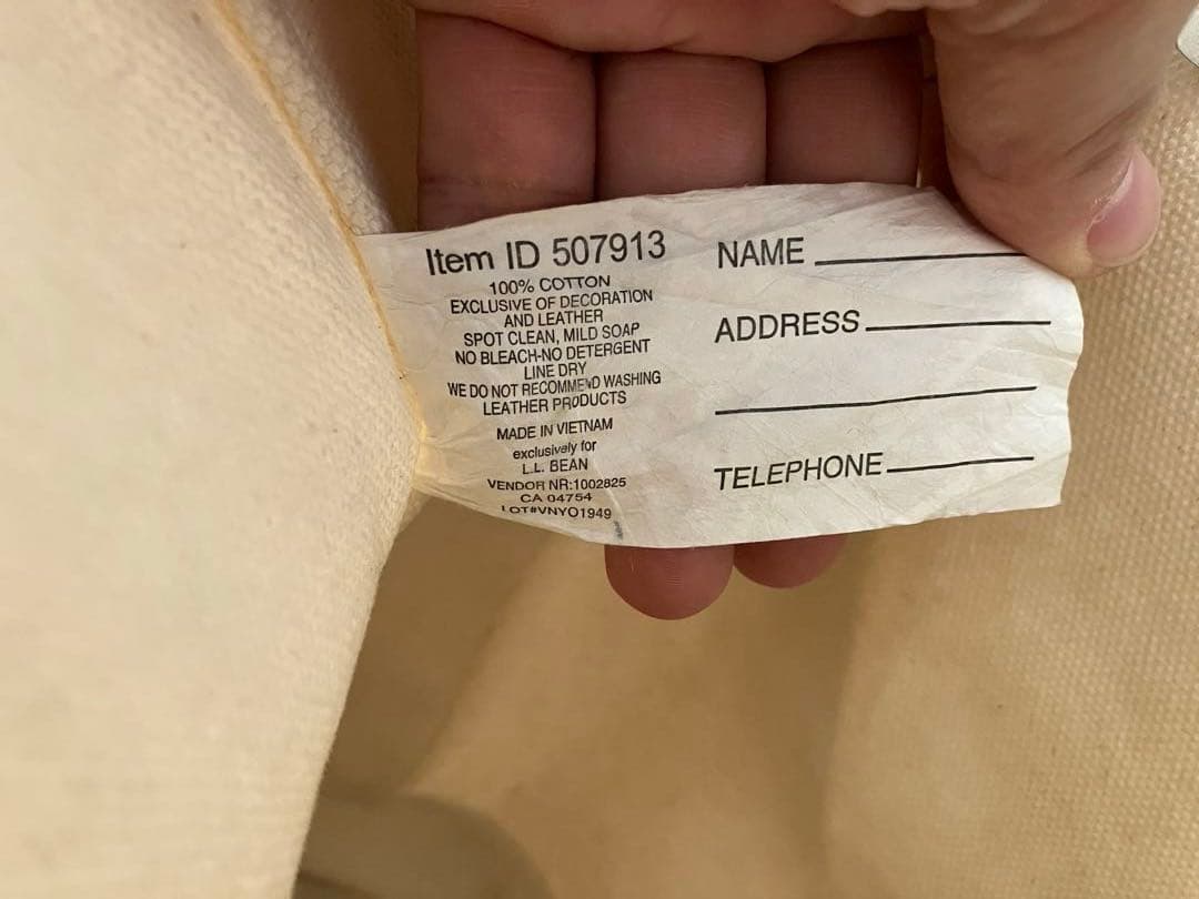 Begin L.L.Bean REMI RELIEFシリンダーバッグ スミ黒