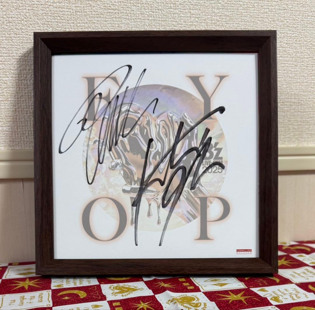 ✨貴重✨ B'z -FYOP-『直筆サイン色紙』おまけ付き❣️ - メルカリ