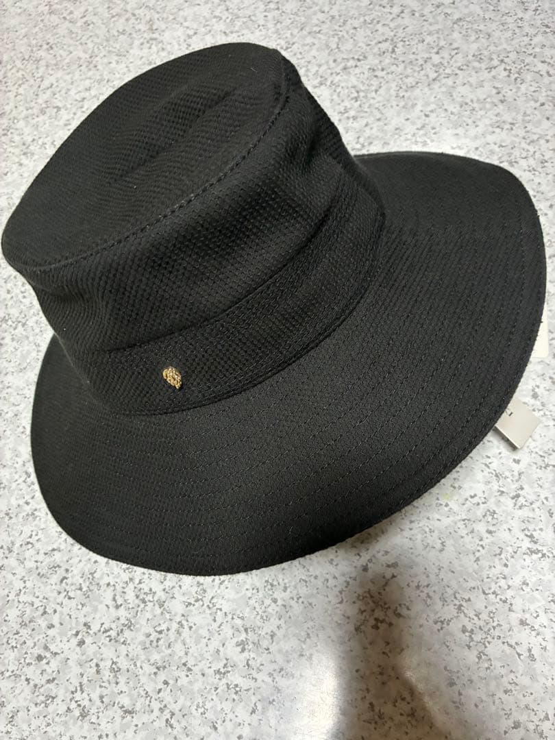 新品未使用　HELEN KAMINSKI ブラックハット M Shop the Rosalie 3/4 Brim Visor in Charcoal/Black | Helen Kaminski