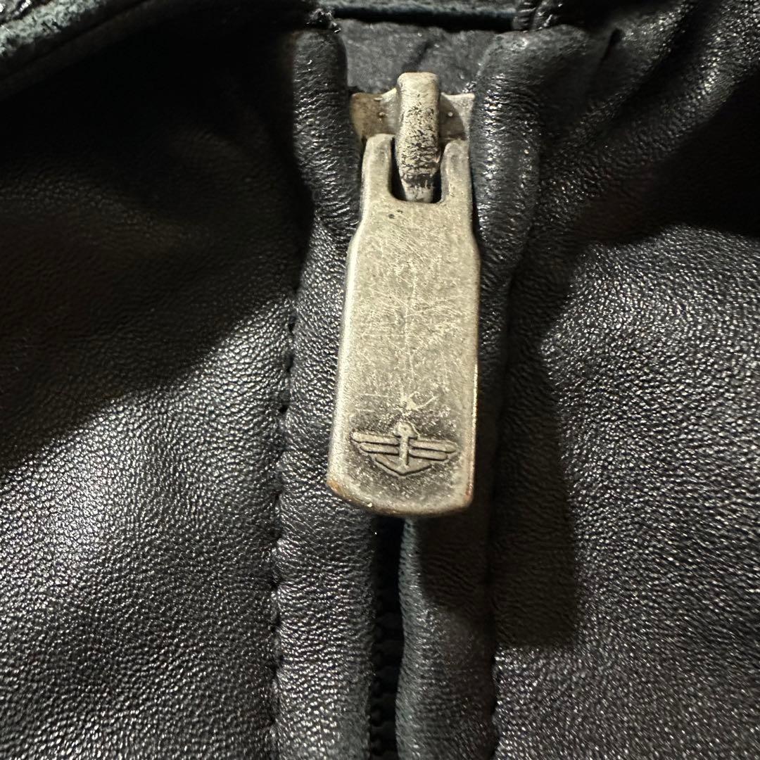 90s DOCKERS ドッカーズ ラムレザー レザージャケット 本革 XXL - メルカリ