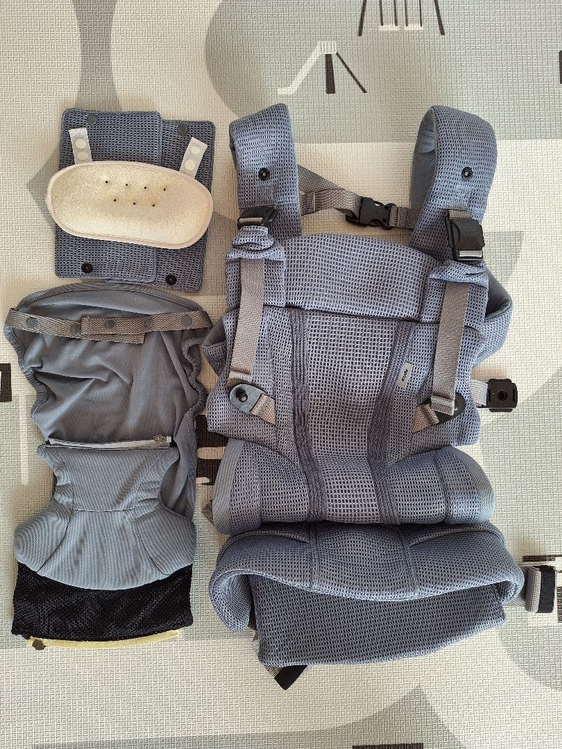 【付属品完備】アップリカ ラクリス 抱っこ紐 グレー アップリカ（Aprica） ラクリス グレー GR 抱っこ紐 Aprica Laclis