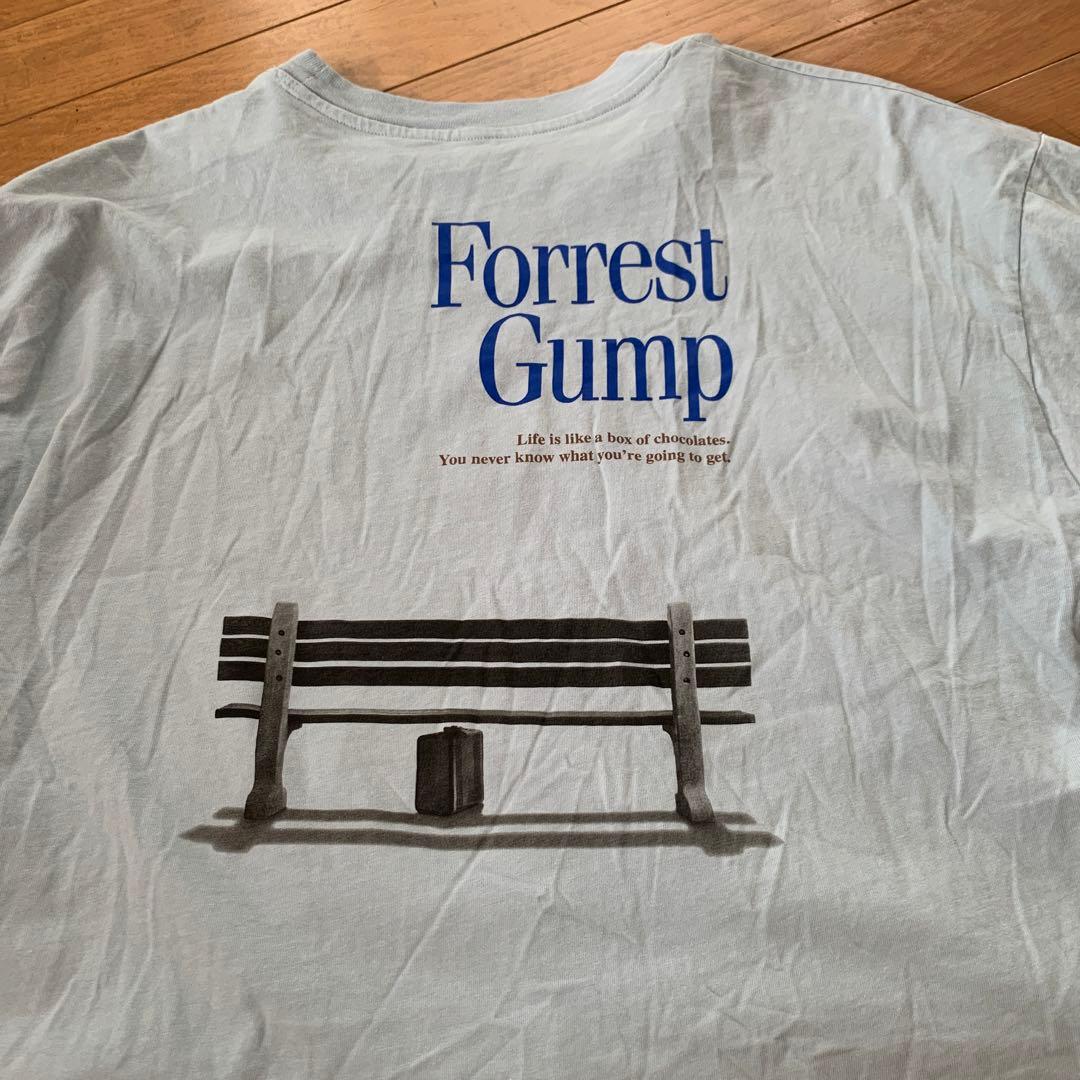 フォレストガンプ Tシャツ L 水色 - メルカリ
