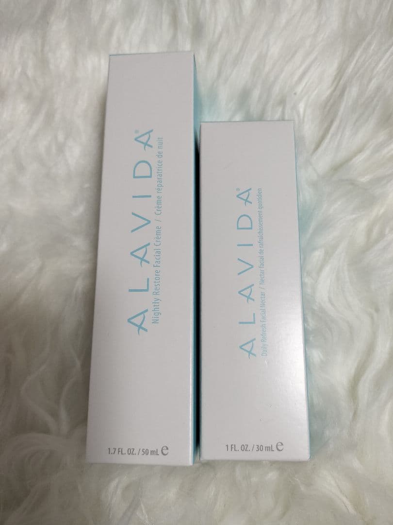 ALAVIDA デイリークリーム30mL & ナイトリークリーム50mL ライフウェーブ アラビダ デイリー リフレッシュ フェイシャル