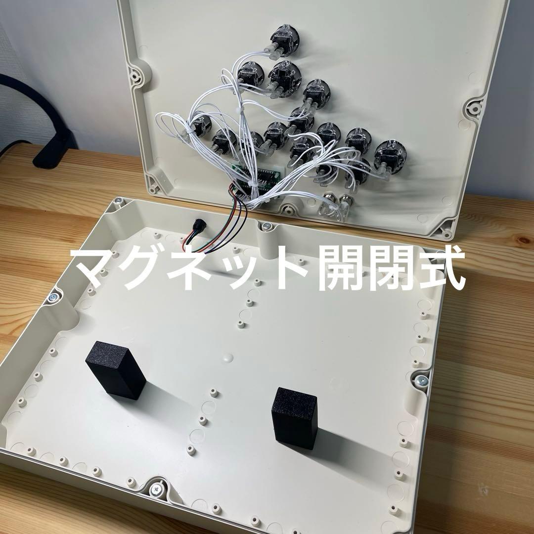 【SF6カスタム】レバーレスコントローラー　スト6向けボタン配置　アケコン　増設