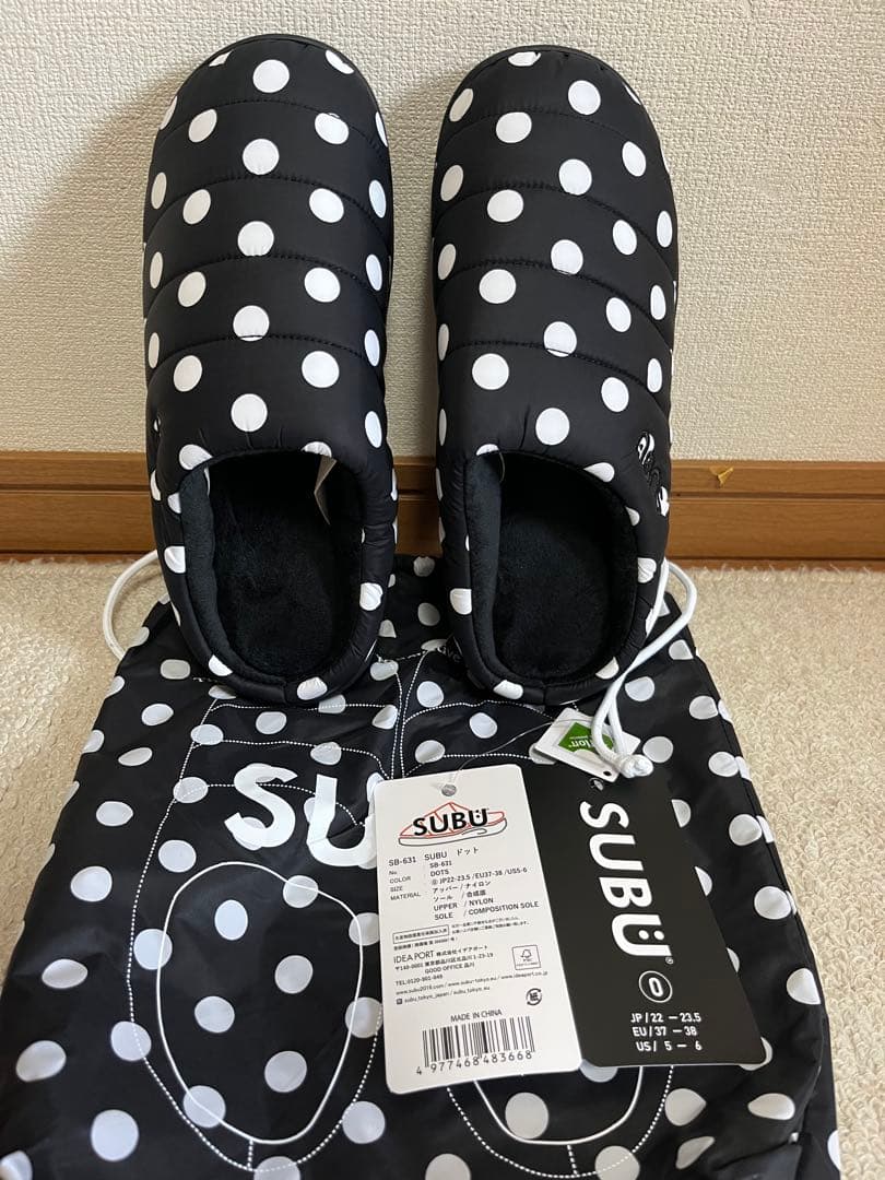 【新品】スブ SUBU DOTS ドット 0 (22.0-23.5cm) ORIGINALS F-LINE DOTS – SUBU ONLINE STORE