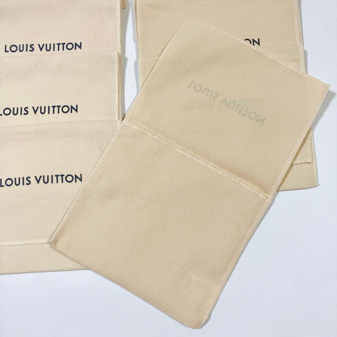 美品 ルイヴィトン 保存袋 10枚 折り財布用 二つ折り 三つ折り