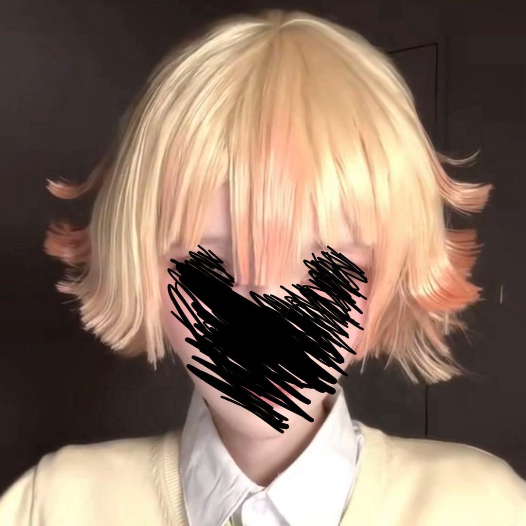 鬼滅の刃 我妻善逸 ウィッグ セット済 - メルカリ