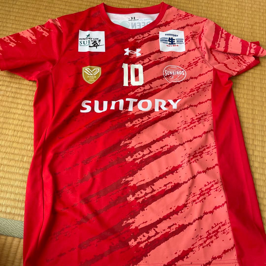 サントリーサンバーズ 2025-26 レプリカユニ 1st（赤） 小川智大