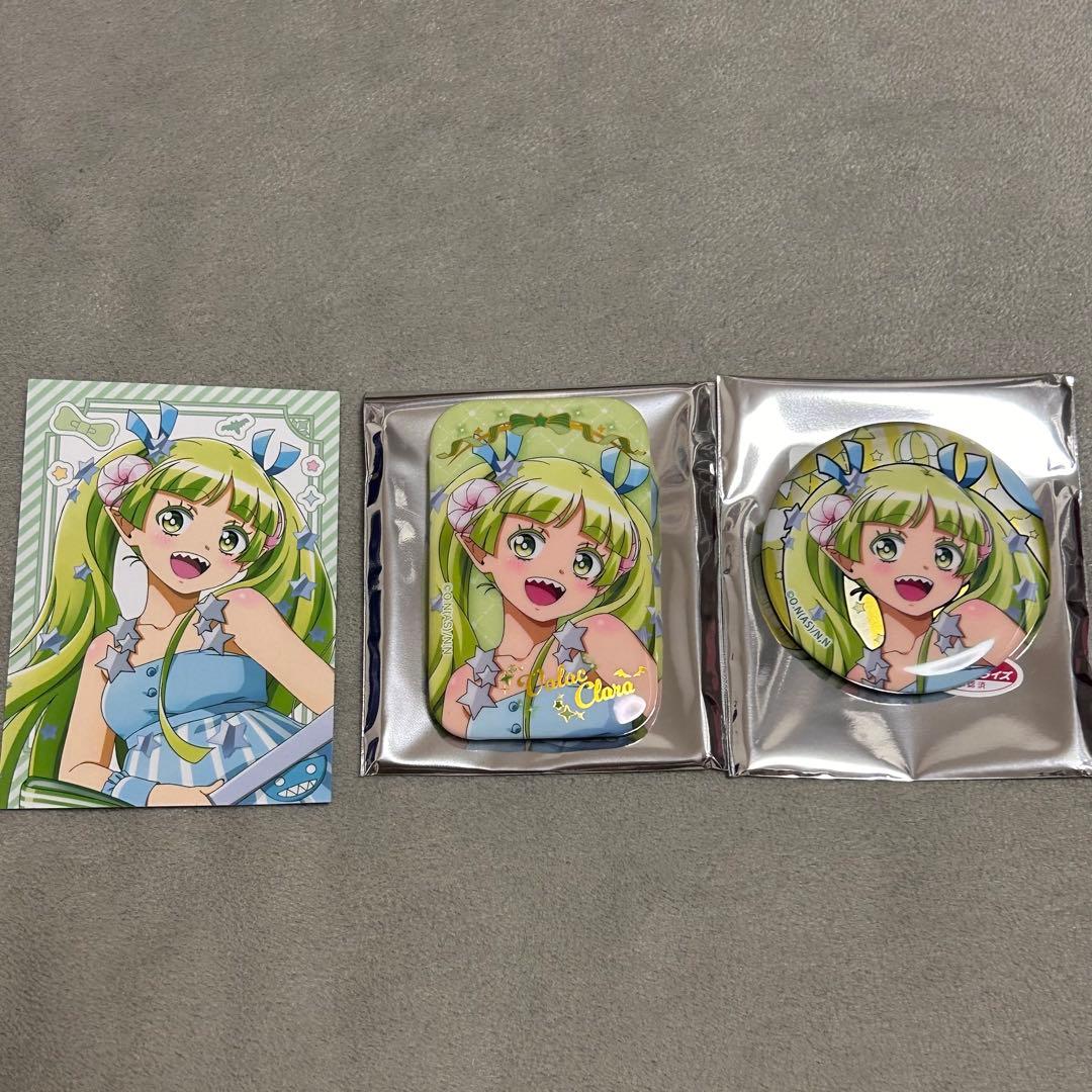 魔入りました！入間くん 22カレー缶バッチ 特典 ウァラク・クララ