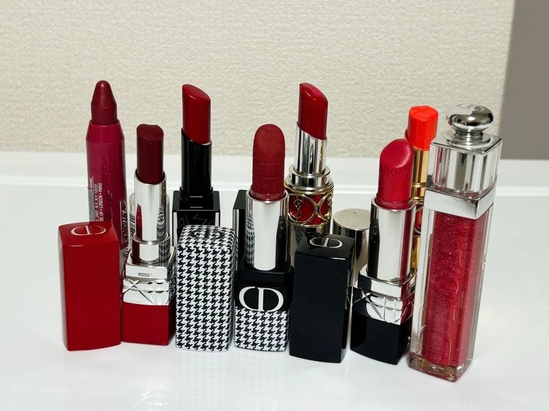 デパコス口紅8点セット まとめ売り バラ売り可 ディオール サン