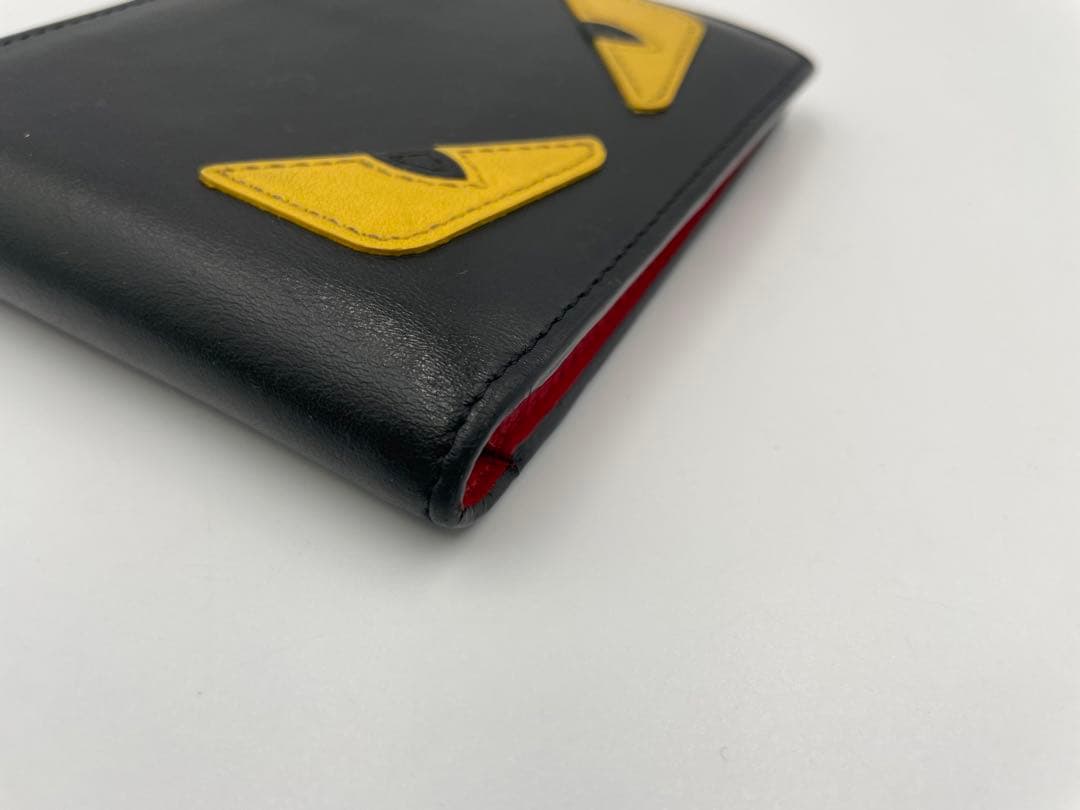 美品☆FENDI モンスターMonster 二つ折り財布 箱 袋 付属品付 - メルカリ