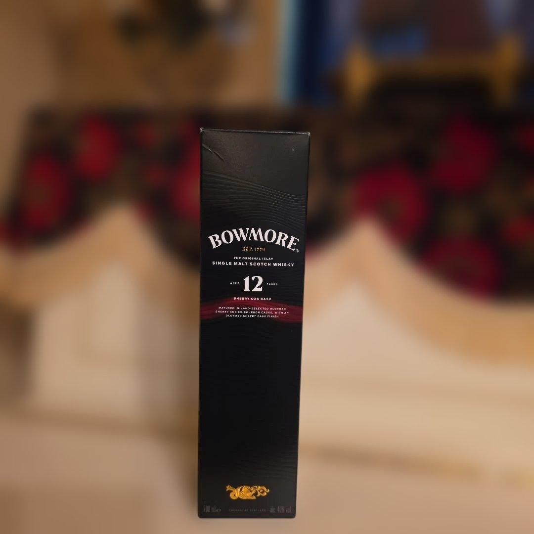 <新発売> BOWMORE 12年シェリー[数量限定] 希少性[ニャロメ] ボウモア 12年 シェリーカスク BOWMORE AGED 12 YEARS SHERRY OAK CASK