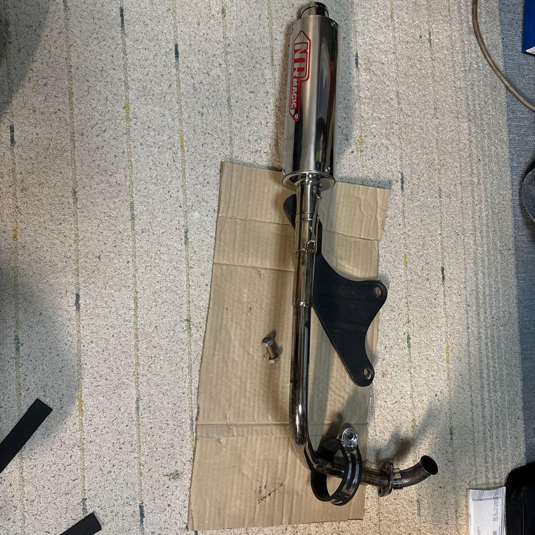 NRMagic レース専用マフラー ステンレス製 ジョグsa36j - メルカリ