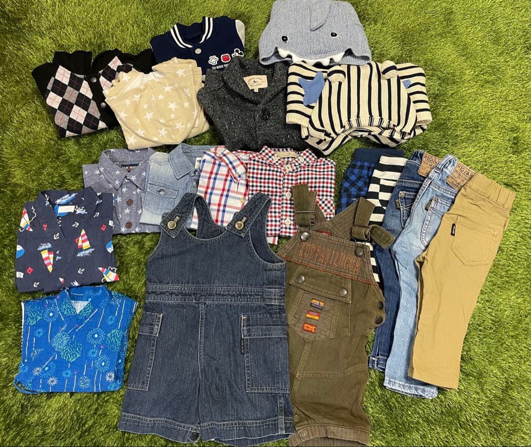 19点 男の子 子供服 まとめ売り（サイズ80） - メルカリ