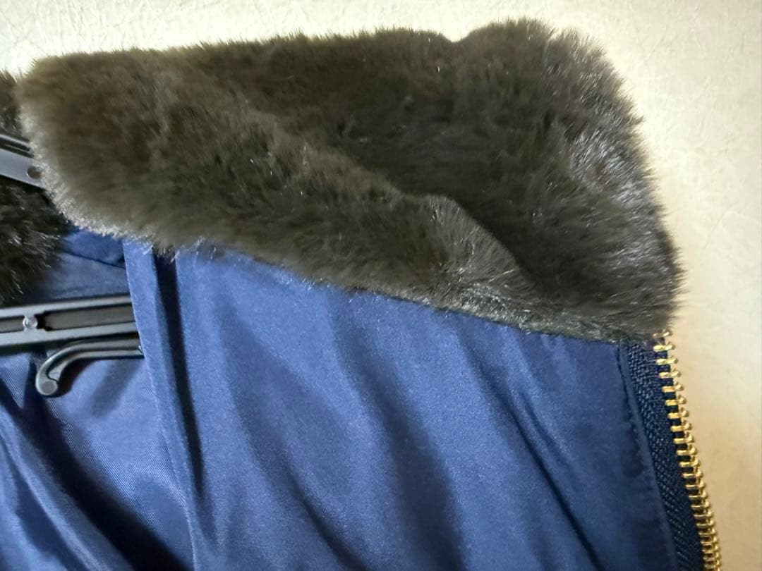 【最終価格★1月末まで】BouJeloud アウター　ダウンコート　ネイビー