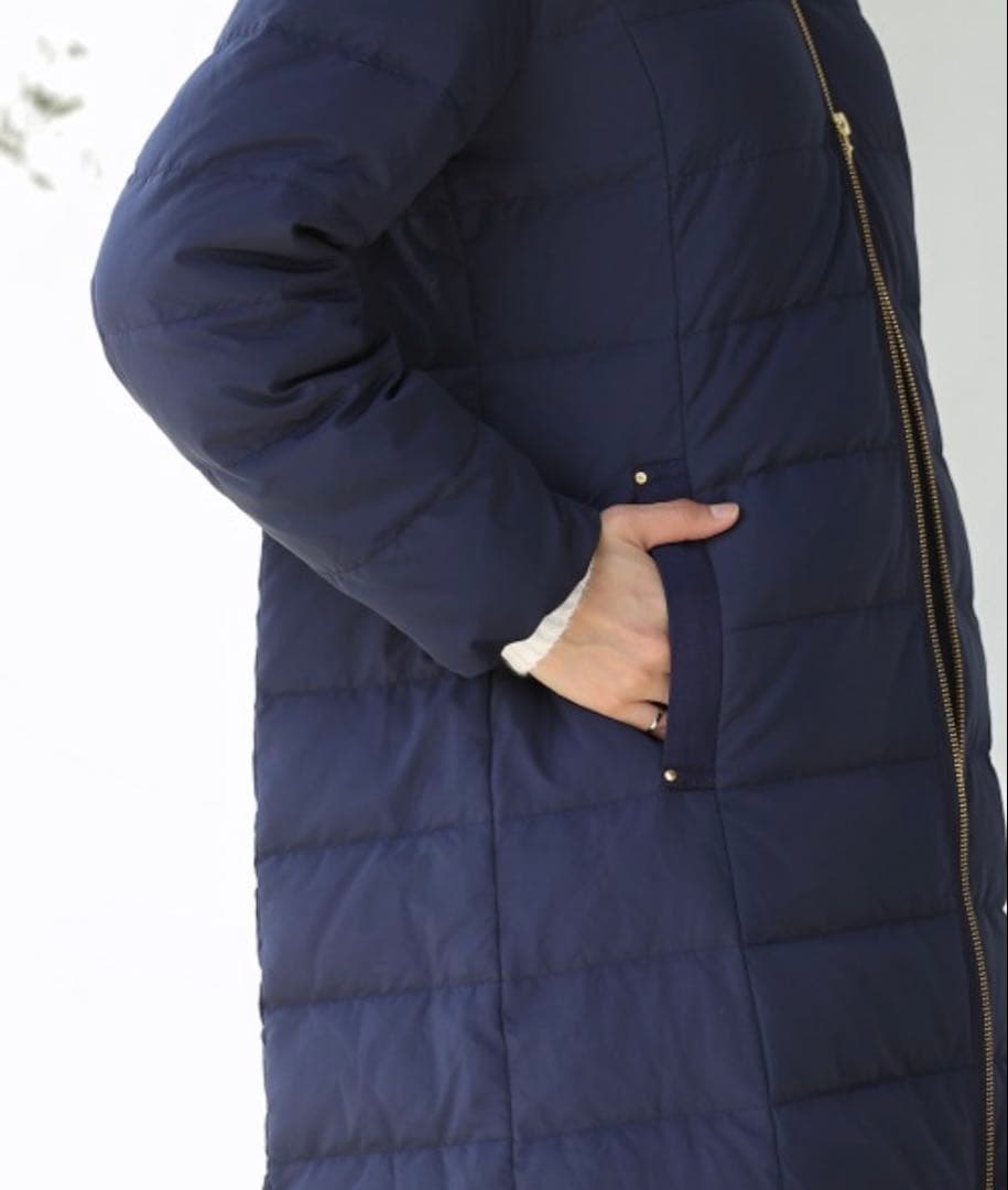 【最終価格★1月末まで】BouJeloud アウター　ダウンコート　ネイビー