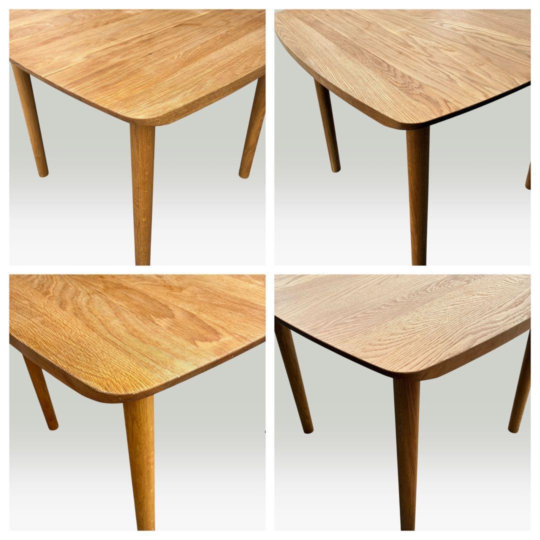 美品 unico solk ダイニング テーブル W800 - メルカリ