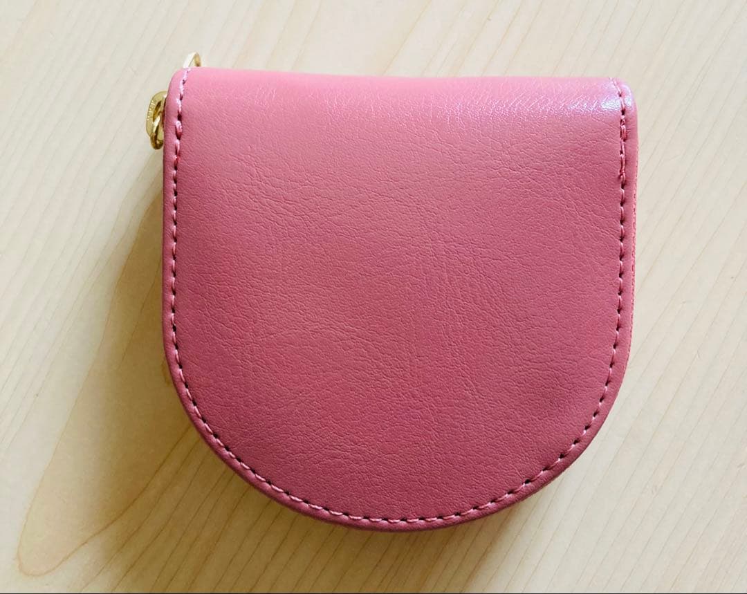 皇居限定】ピンク 馬蹄型小銭入 コインケース 財布 皇居財布 箱付き