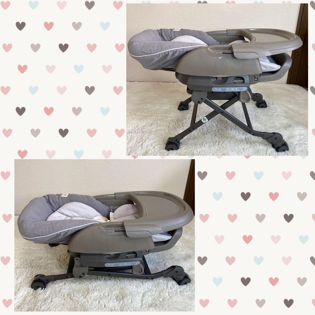 《良品》Combi コンビ ネムリラAT オートスウィング 電動ハイローチェア