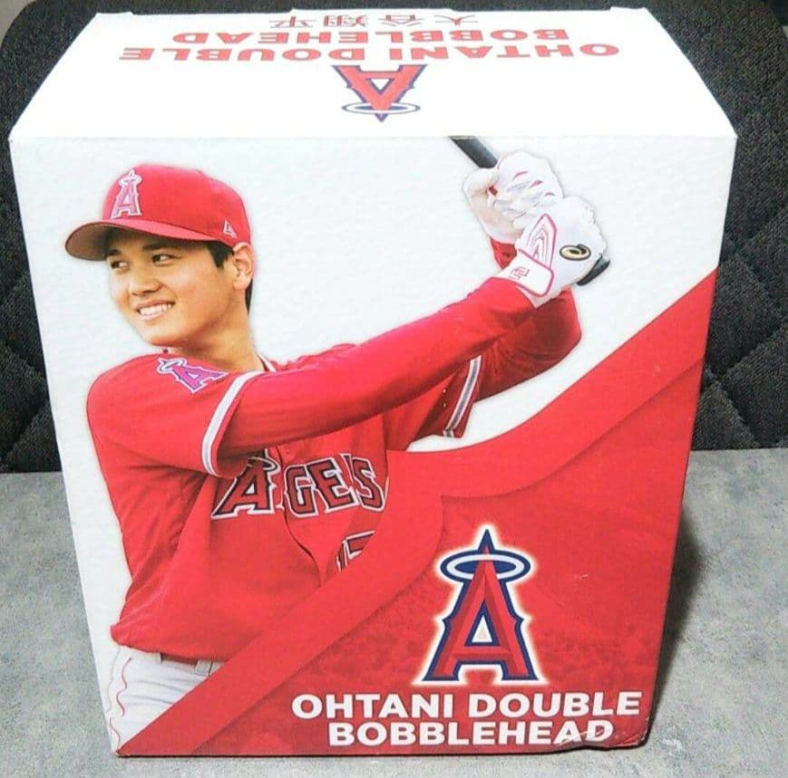 二刀流！【迅速発送！】球場配布 非売品 大谷翔平 ボブルヘッド