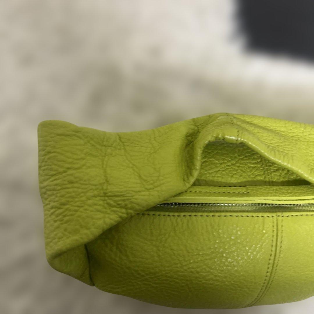 極美品】TODAYFUL Leather Wrap Bag ライムグリーン - メルカリ