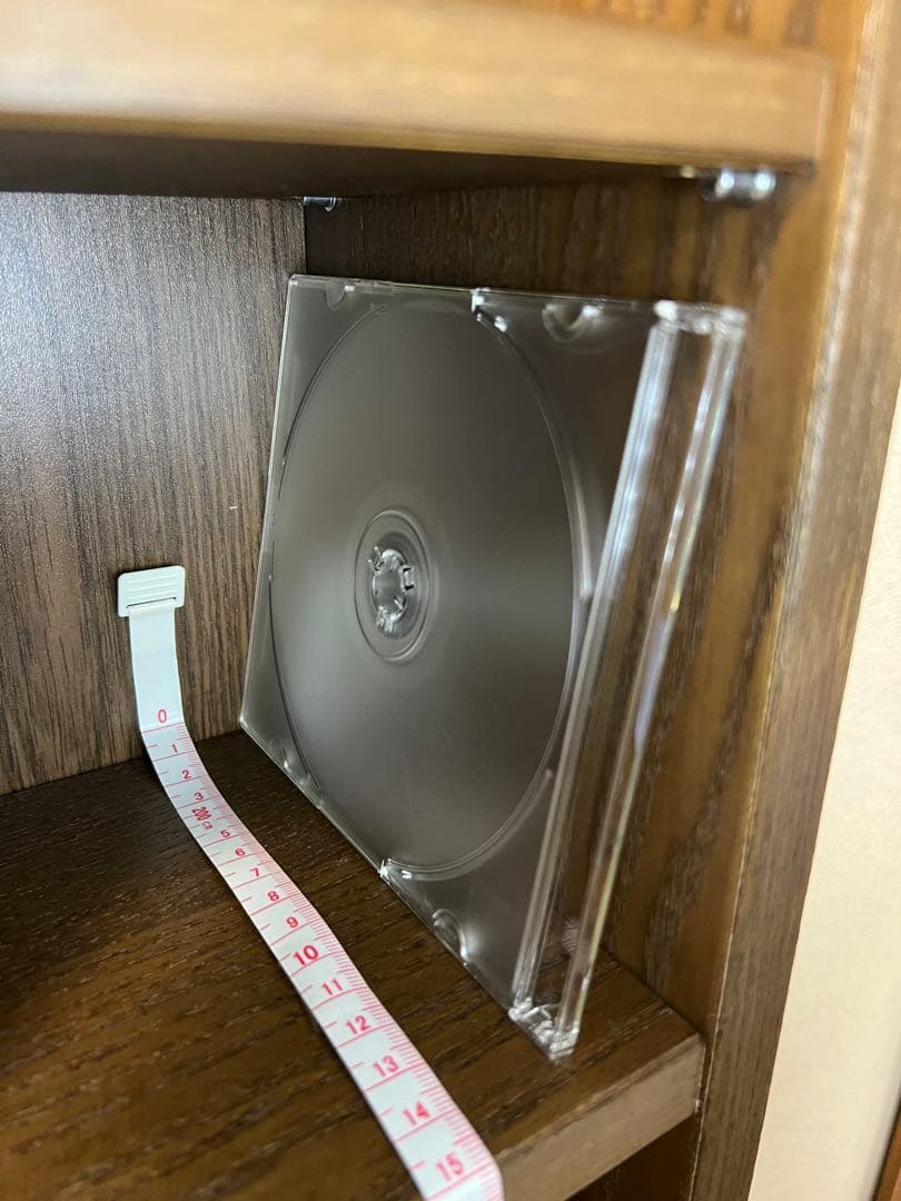 IKEA GNEDBY グネドビー ブラウン 棚 CDラック DVD収納 スリム - メルカリ