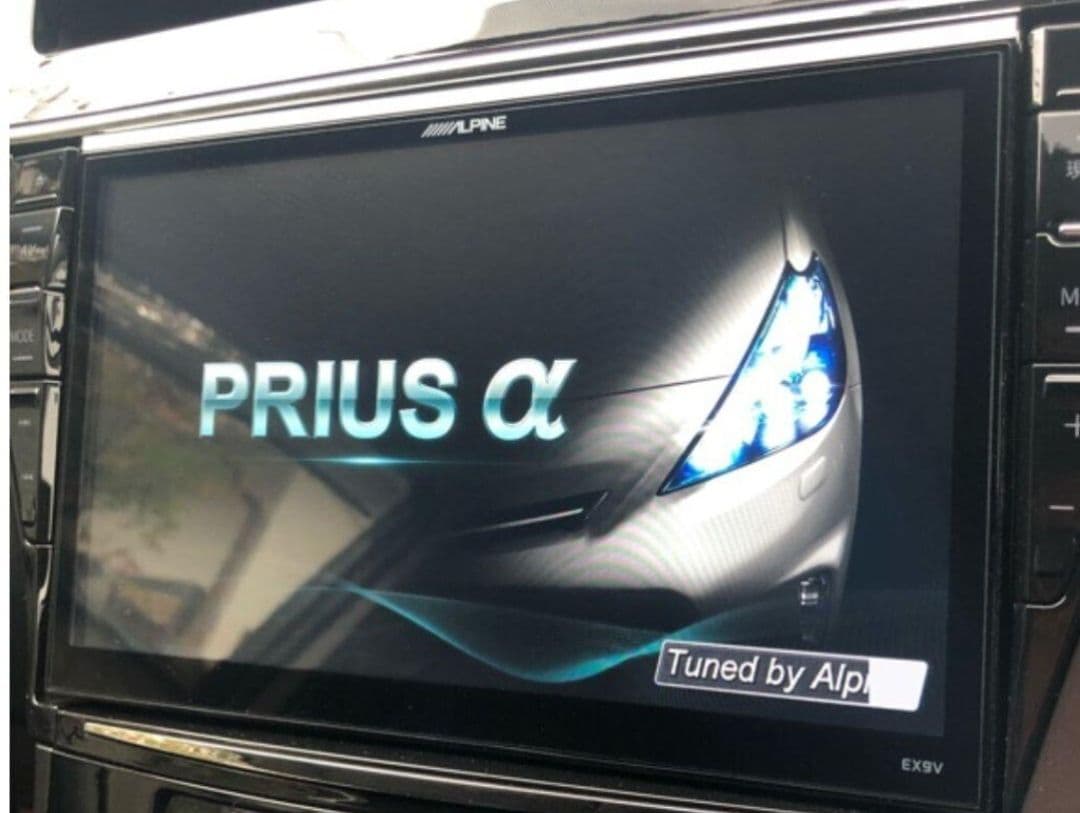 アルパイン　9インチSDナビ　EX009V-PRA　プリウスα　EX009V