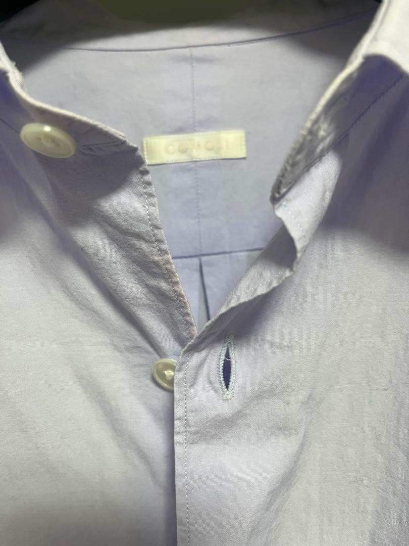残りわずか/新品ファッション - COMOLI 23SS コモリシャツ サイズ3