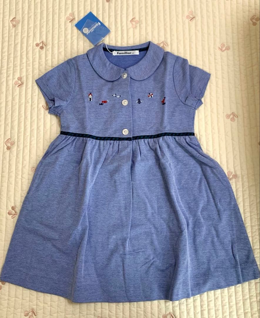 ファミリア 半袖ワンピース 100 - メルカリ