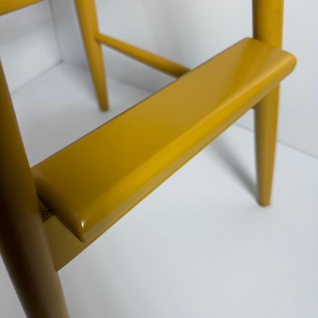 ベルメゾン ハイチェアー 椅子 子ども ダイニング イエロー ウィンザー