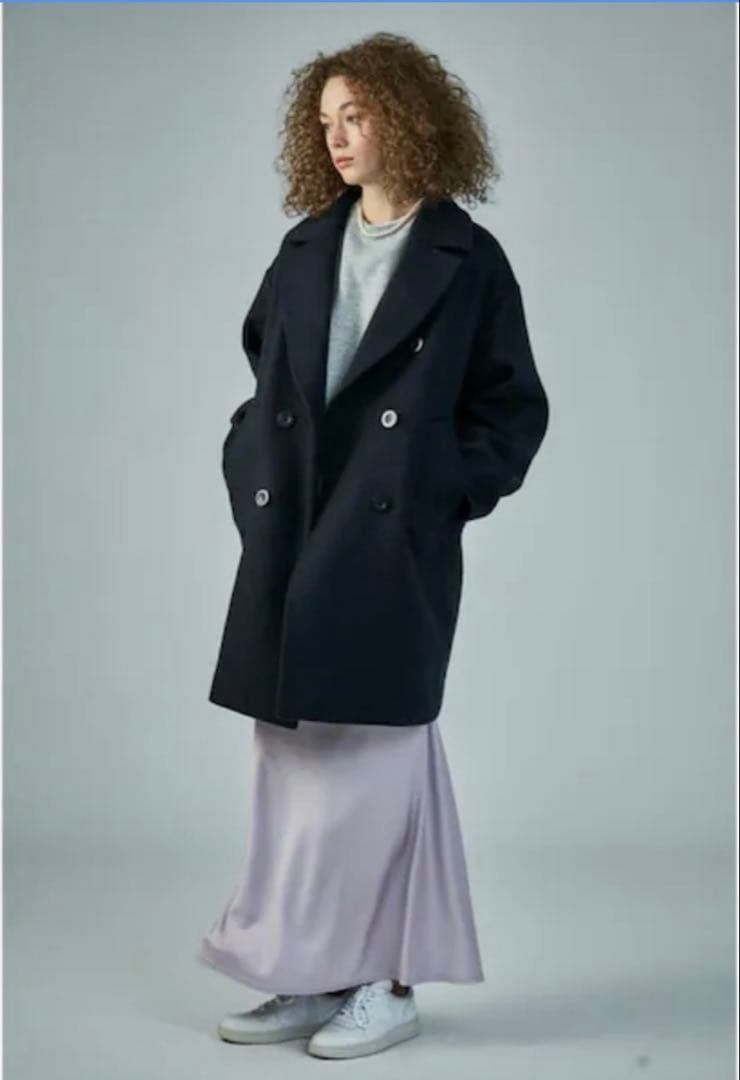 THE SHINZONE ☆シンゾーン☆ピーコートP-COAT ネイビー 36 - メルカリ