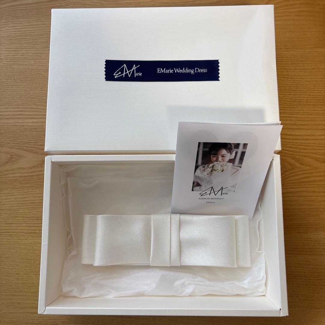 EMarie エマリーエ Sサイズ リボンボンネ - メルカリ